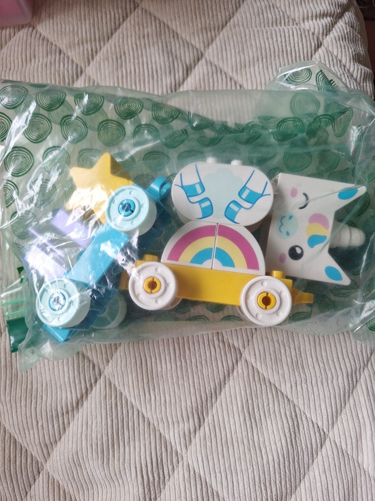 K: 10953 LEGO Eenhoorn - Mijn 1e Duplo UnicornTrein complee, Overige thema's, Lego, Ophalen of Verzenden, Zo goed als nieuw