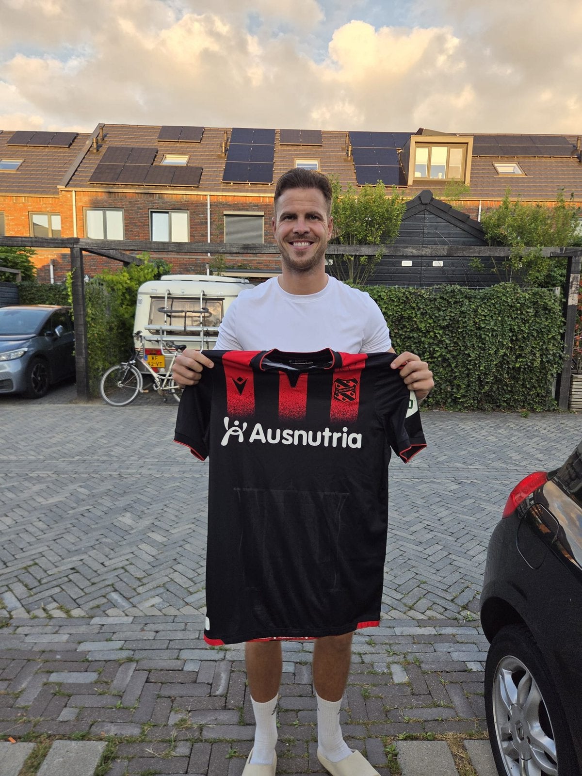 Wedstrijdshirt SC Heerenveen Joost van Aken 2022 gesigneerd, Ophalen of Verzenden, Gebruikt, Shirt