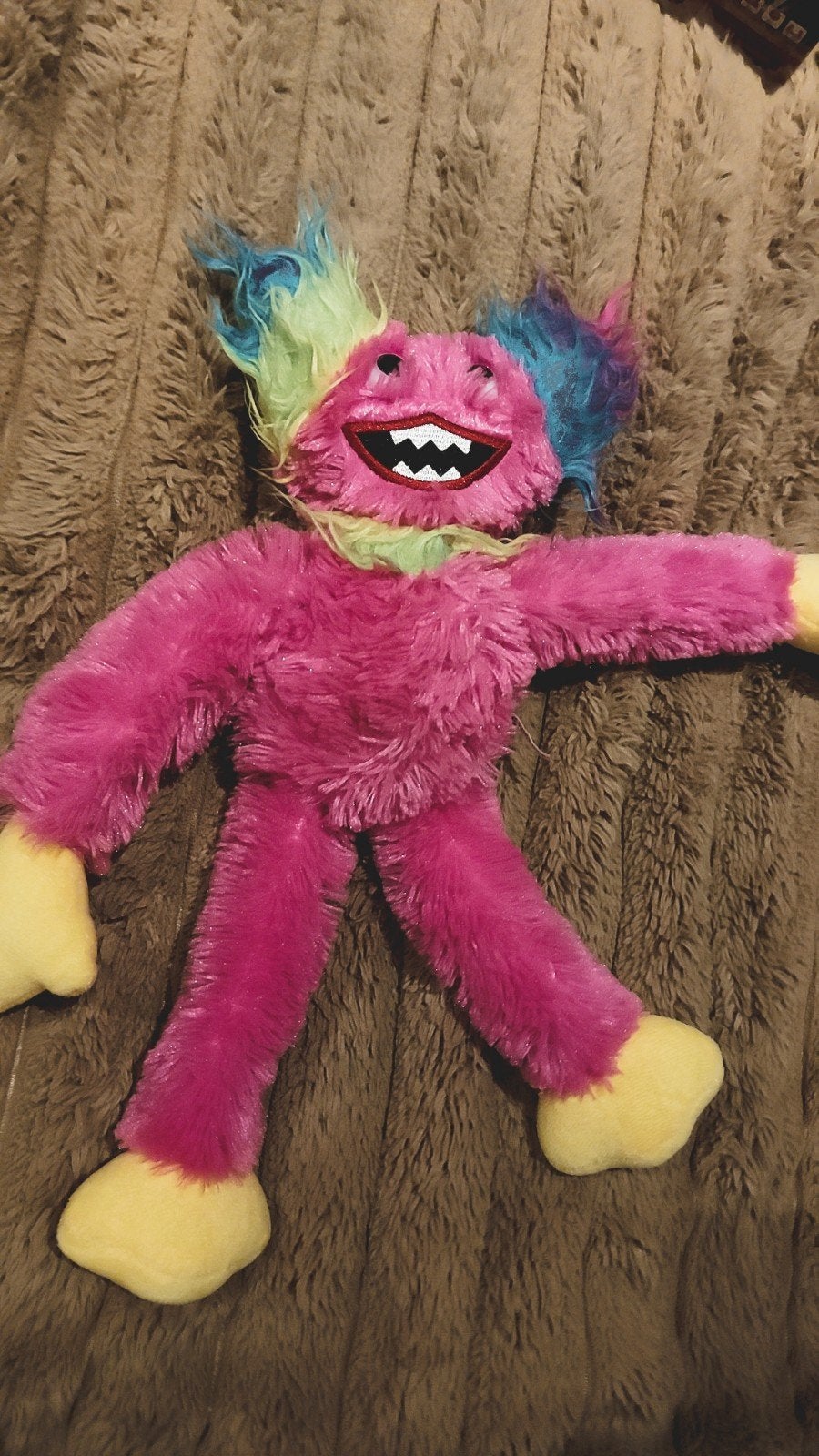 Huggy Wuggy Knuffel voor Kinderen - Roze en Kleurrijk, Overige merken, Overige karakters, Overige typen, Nieuw