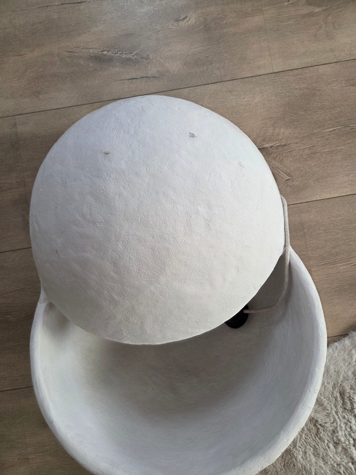 Moderne witte vloerlamp -Serax Marie Michielssen, Wit, Overige materialen, Gebruikt, Ophalen of Verzenden