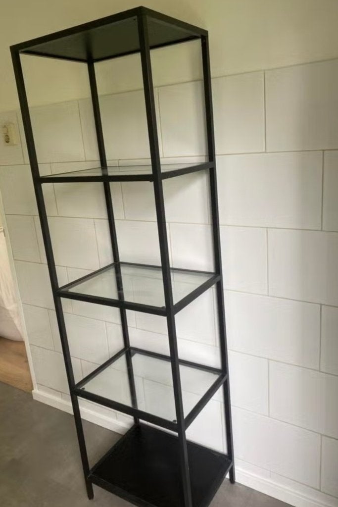 Bureautje&kast, Huis en Inrichting, Ophalen, Zo goed als nieuw, Industrieel, IKEA