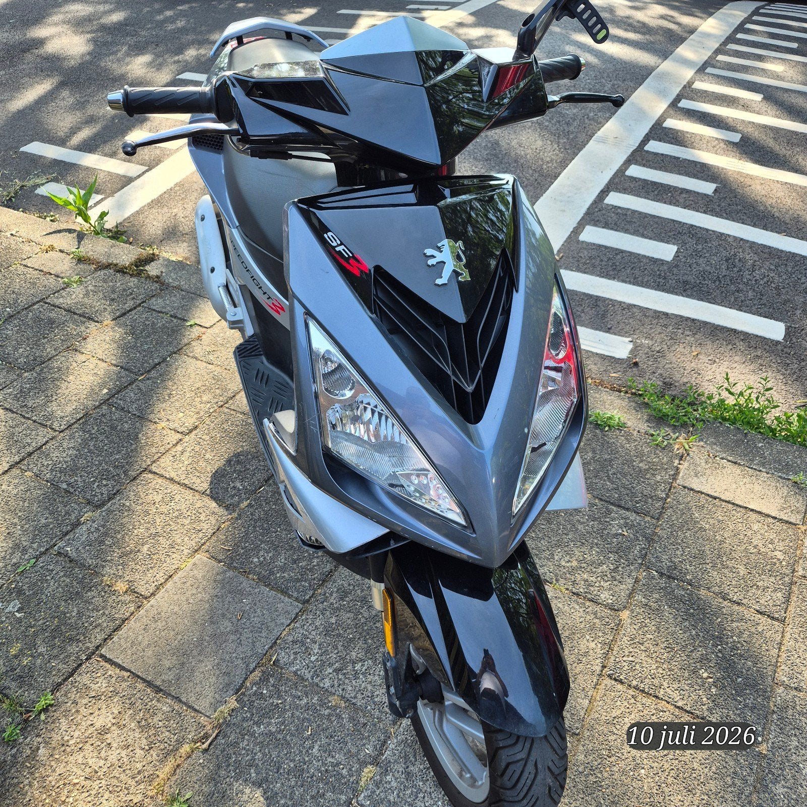 Peugeot Speedfight 3 met lichte schade, 21k gelopen, Fietsen en Brommers, Ophalen of Verzenden, Gebruikt, Speedfight