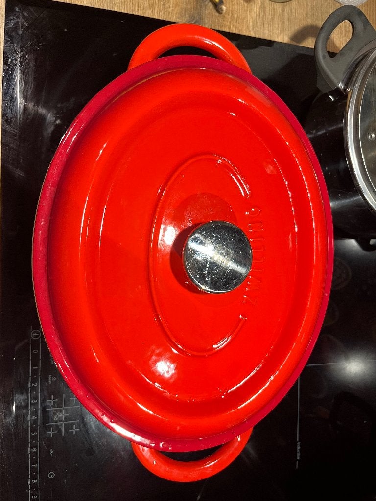 Zwilling Braadpan 29 cm Ovaal – Zeer nette staat, Ophalen, Gebruikt, Met handvatten, Zwilling