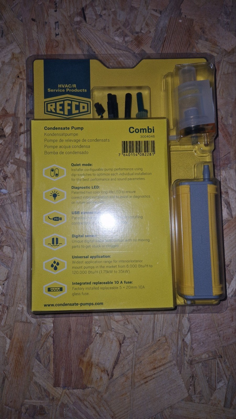REFCO Combi Condenspomp - HVAC/R Service Producten, Witgoed en Apparatuur, Airco's, Ophalen of Verzenden, Nieuw