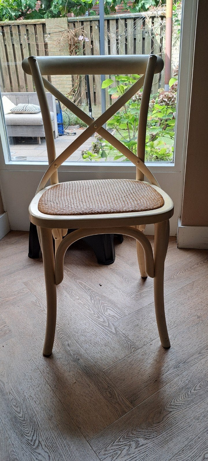 bistro stoel, Huis en Inrichting, Stoelen, Ophalen, Gebruikt, Eén