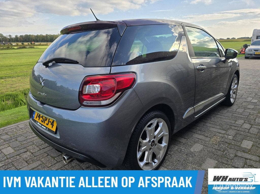 Citroen DS3 1.6 VTi So Chic AUTOMAAT! | LEER, Auto's, Citroën, Euro 5, 15 km/l, Gebruikt, 4 cilinders