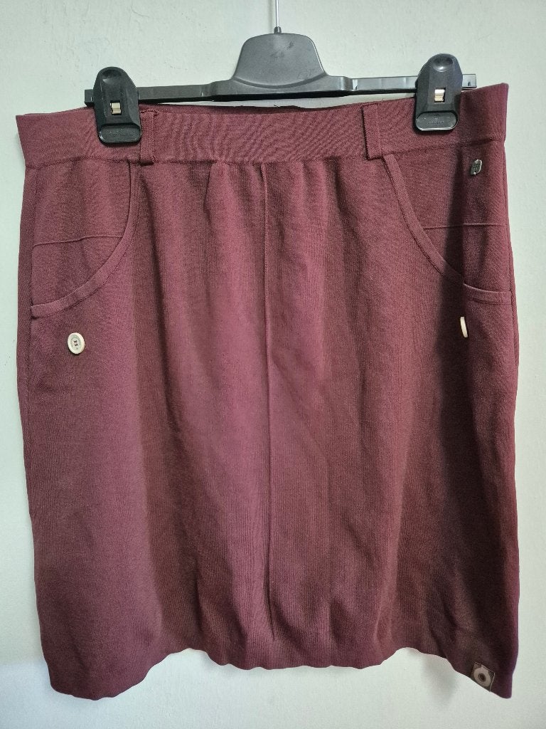 R38 - Bruine 4Funky Flavours rok maat XL (1), Kleding | Dames, Bruin, Maat 46/48 (XL) of groter, Ophalen of Verzenden, Zo goed als nieuw