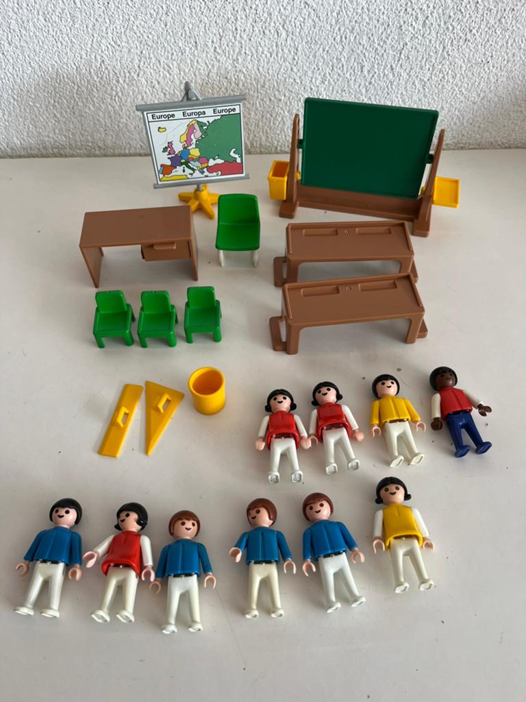 Playmobil vintage school onderdelen, Ophalen of Verzenden, Gebruikt, Los playmobil
