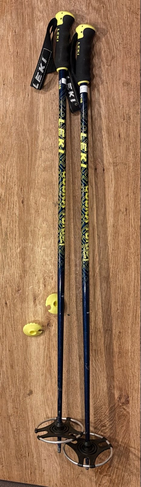 Leki skistokken 105 cm - Gebruikt, Ophalen of Verzenden, Gebruikt, Skiën, Stokken