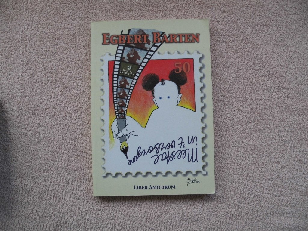 Egbert Barten 50 , meestal in ,t verborgene.Liber Amicorum, Ophalen of Verzenden, Zo goed als nieuw, Diverse auteurs