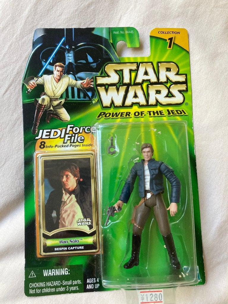 Star Wars POTJ Han Solo Bespin capture nieuw op kaart!, Ophalen of Verzenden, Nieuw, Actiefiguurtje