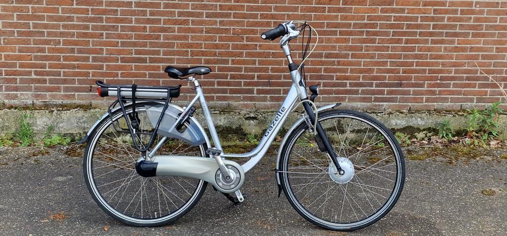 Gazelle Orange Elektrische Damesfiets 49 cm 7 versnellingen, 47 tot 51 cm, Ophalen, Gebruikt, Gazelle