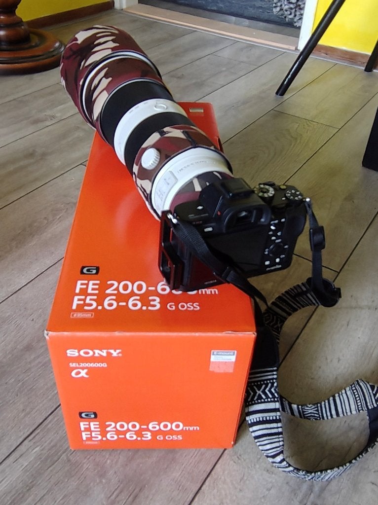 Sony A7Rii + FE 200-600 + Batterygrip en extra accu, Audio, Tv en Foto, Fotocamera's Digitaal, Zo goed als nieuw, Systeemcamera