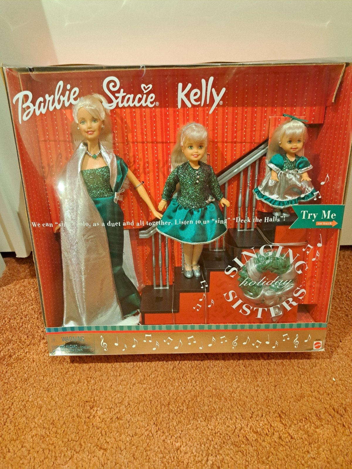 Barbie, Stacie & Kelly Zingende Zussen Holiday Set, Verzamelen, Ophalen of Verzenden, Nieuw, Overige typen