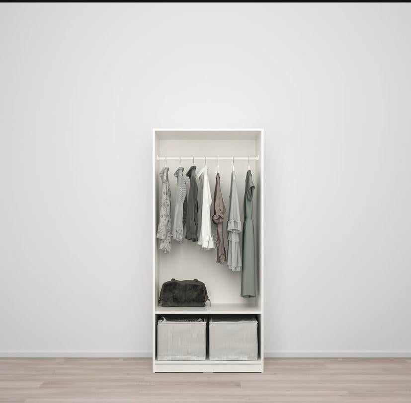 IKEA Wardrobe 79x55x176 cm, Ophalen of Verzenden, Nieuw, Rechthoekig, Minder dan 100 cm