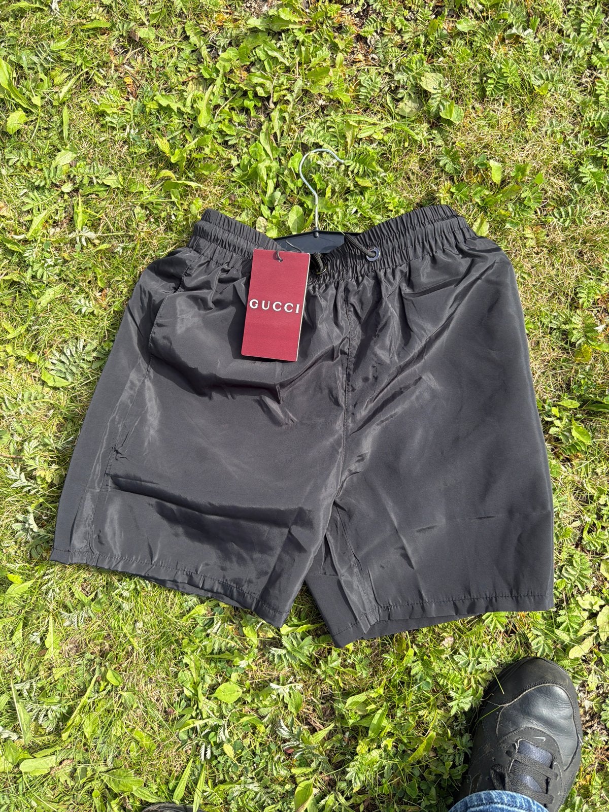 Gucci Zwemshort Zwart Maat M, Ophalen of Verzenden, Maat 48/50 (M), Zwart, Zwemshort