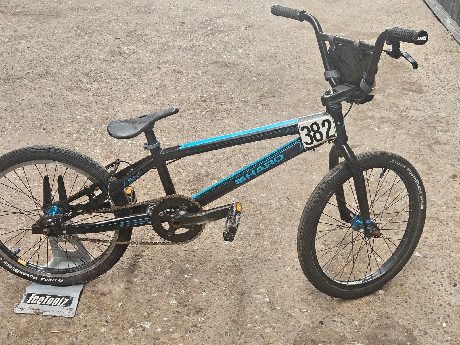 haro bmx pro xl, Fietsen en Brommers, Ophalen, Gebruikt, Velgrem, 20 tot 24 inch