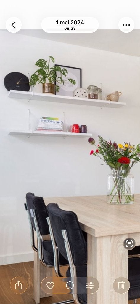 IKEA BERGSHULT / PERSHULT wandplank, Ophalen, Gebruikt