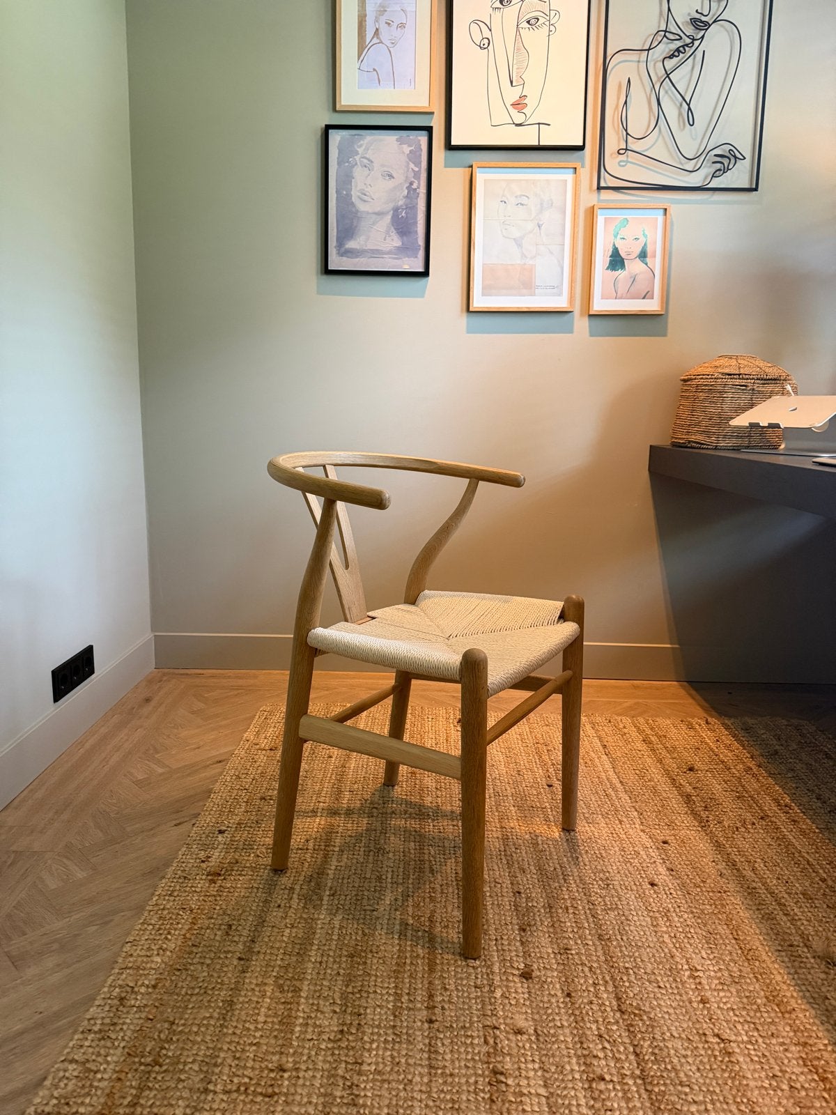 2x Wishbone replica stoel in nieuwstaat, Huis en Inrichting, Twee, Overige kleuren, Design, Nieuw