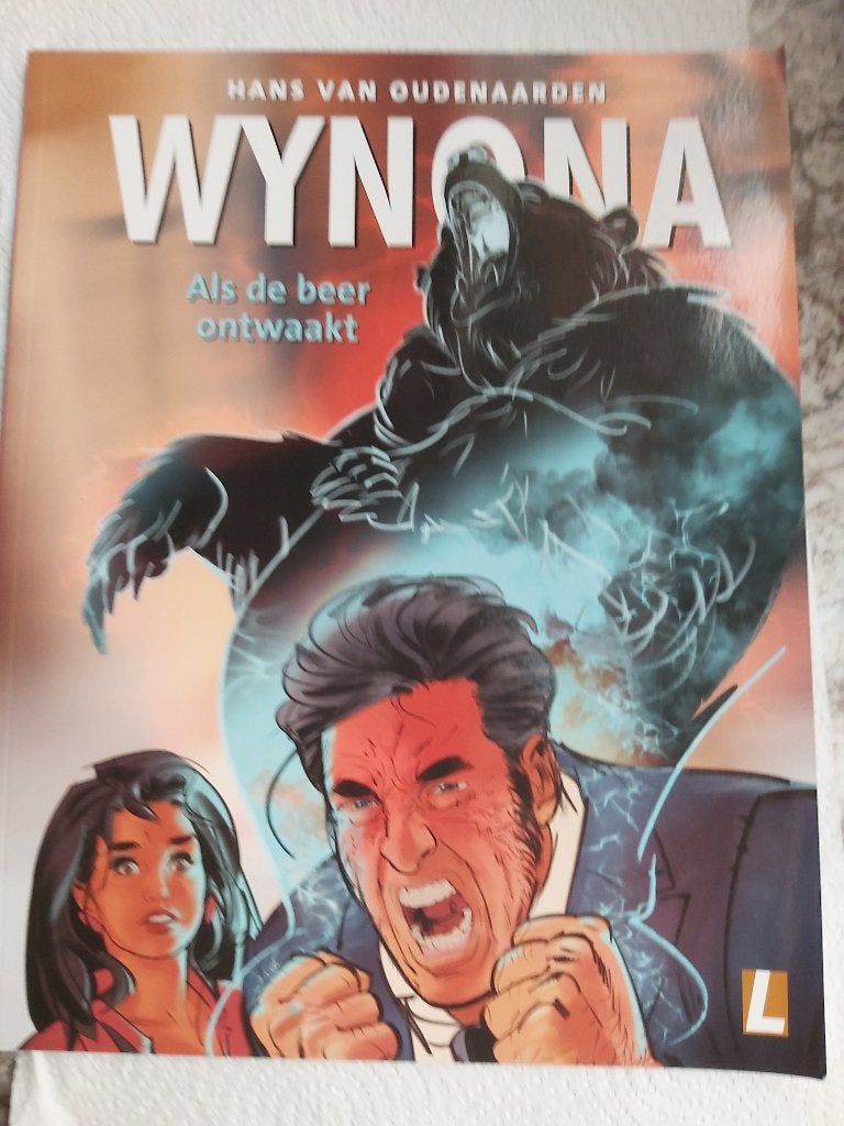 Wynona als de beer ontwaakt, Boeken, Eén stripboek, Frank Jonker - Hans van Oudenaarden, Ophalen of Verzenden, Zo goed als nieuw
