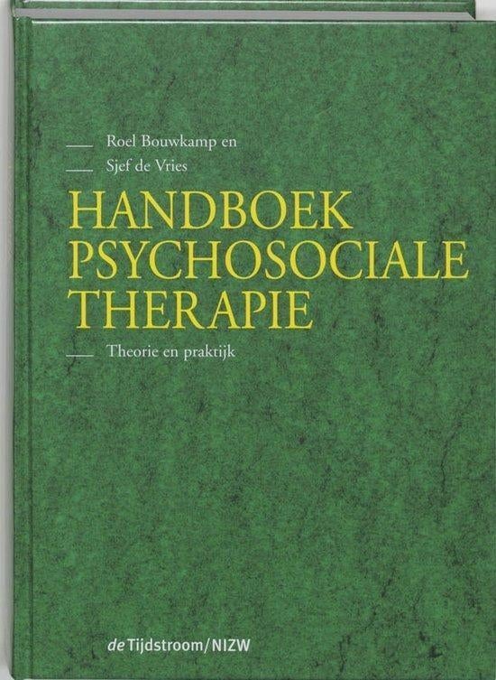 Roel Bouwkamp Handboek Psychosociale therapie, Ophalen of Verzenden, Nieuw, Overige onderwerpen, Achtergrond en Informatie