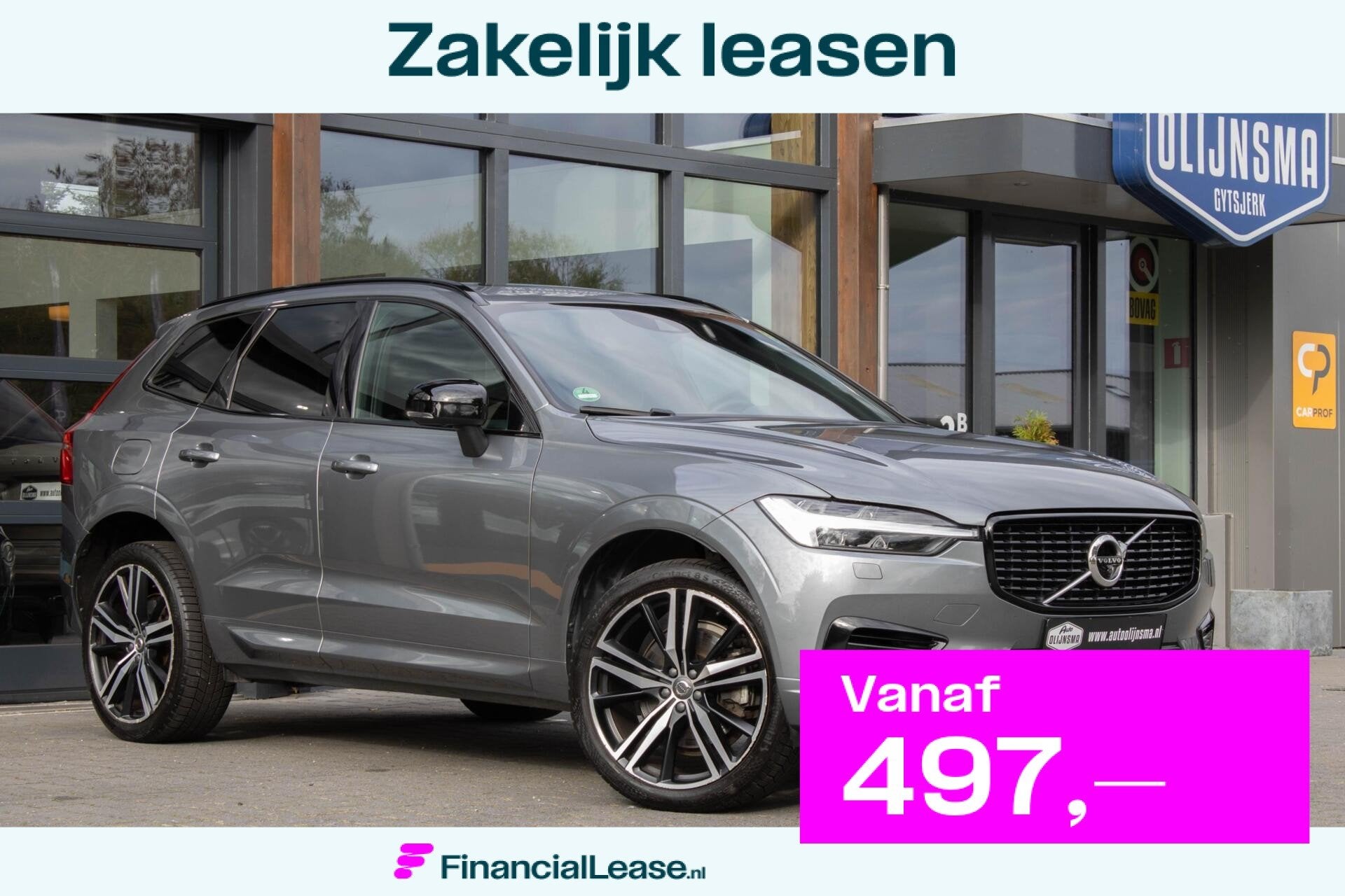 Volvo XC60 2.0 PHEV T6 AWD R-Design|360 Camera|Stuur+Stoelve, Automaat, Gebruikt, Zwart, 340 pk