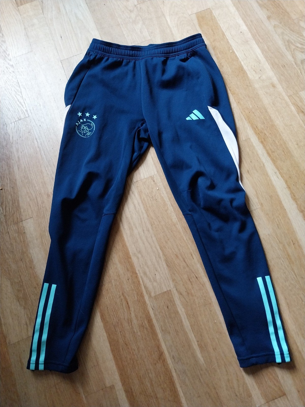 ADIDAS TRAININGSBROEK AJAX, Ophalen of Verzenden, Zo goed als nieuw, Zwart, Voetbal