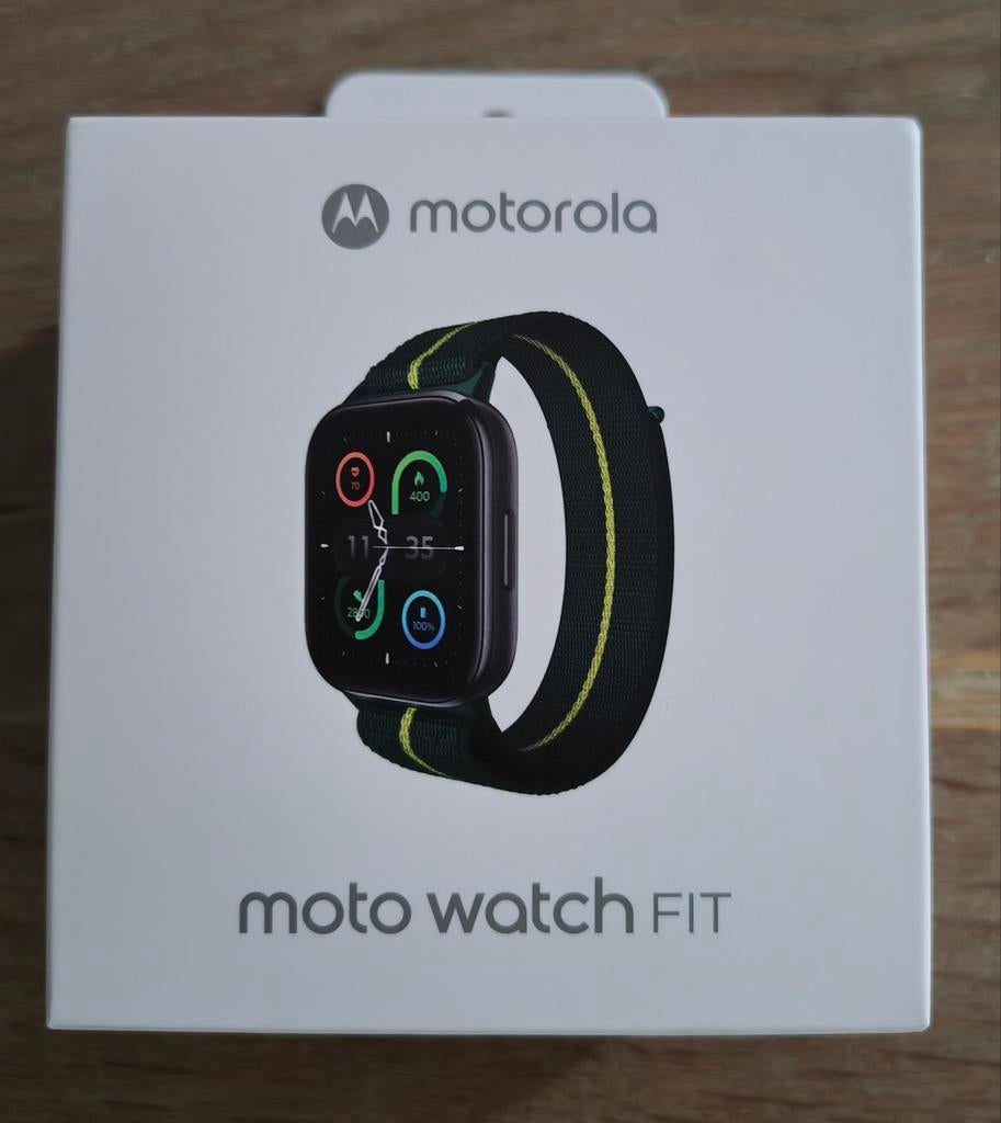 Motorola Moto Watch Fit - Nieuw in doos!, Nieuw, Ophalen of Verzenden, Motorola, Waterdicht