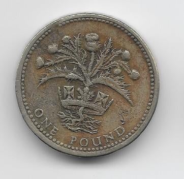 Verenigd Koninkrijk 1 pound 1984 "Scottish" KM# 934 (3), Postzegels en Munten, Munten | Europa | Niet-Euromunten, Verzenden, Overige landen