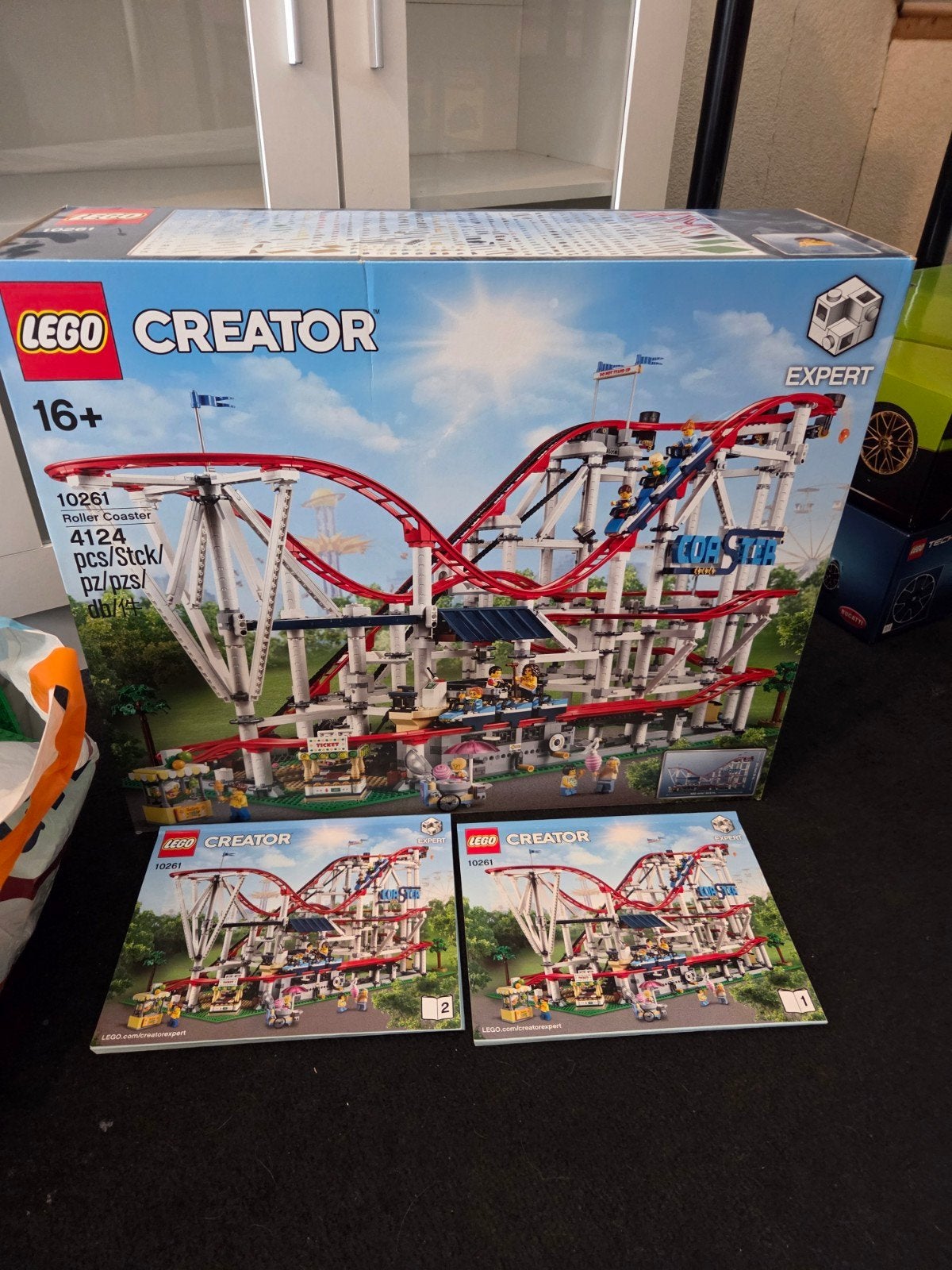 Lego Creator Expert 10261 Achtbaan - Zo goed als nieuw, Compleet, Lego, Ophalen of Verzenden, Zo goed als nieuw
