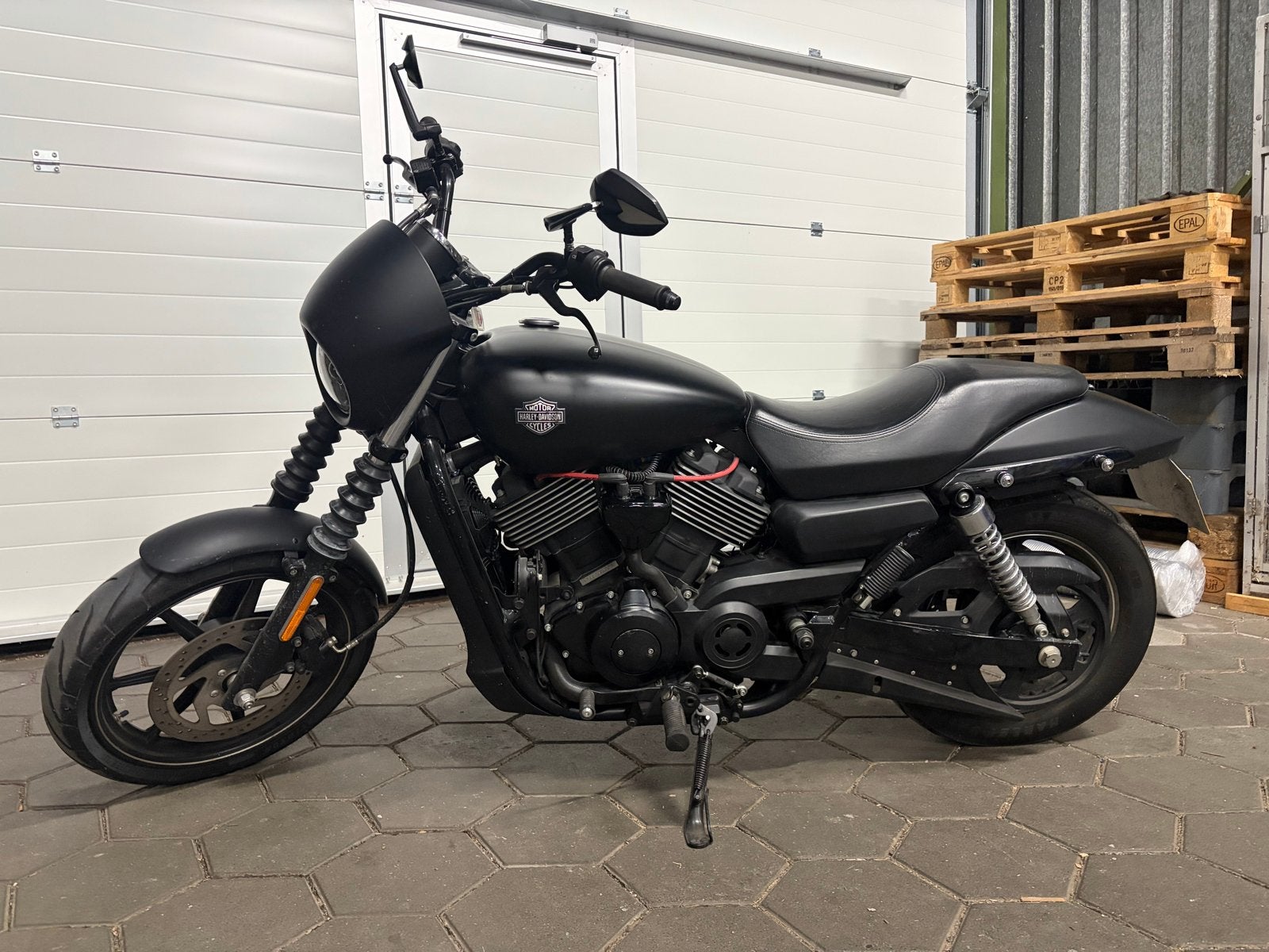 Harley Davidson Street 750 Chopper, Motoren, 2 cilinders, Chopper, Gebruikt, Particulier