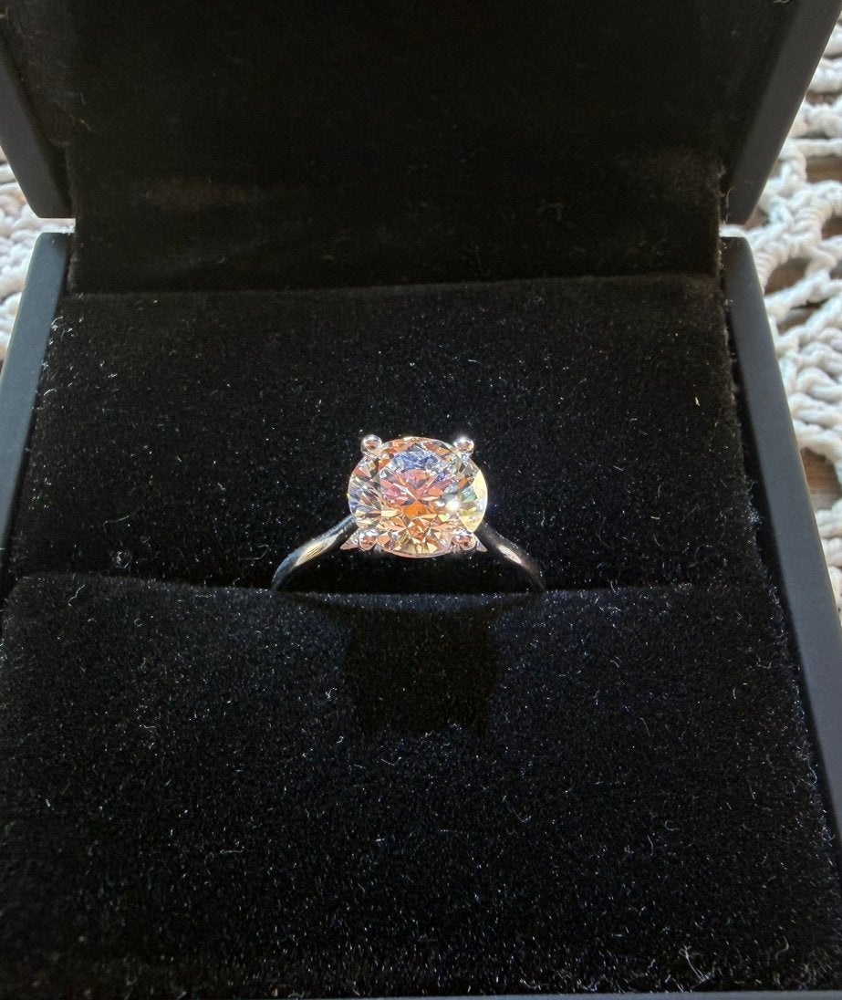 2.00 ct Lab Grown Diamanten Ring, E VVS2, Ideal, IGI, Ophalen of Verzenden, Nieuw