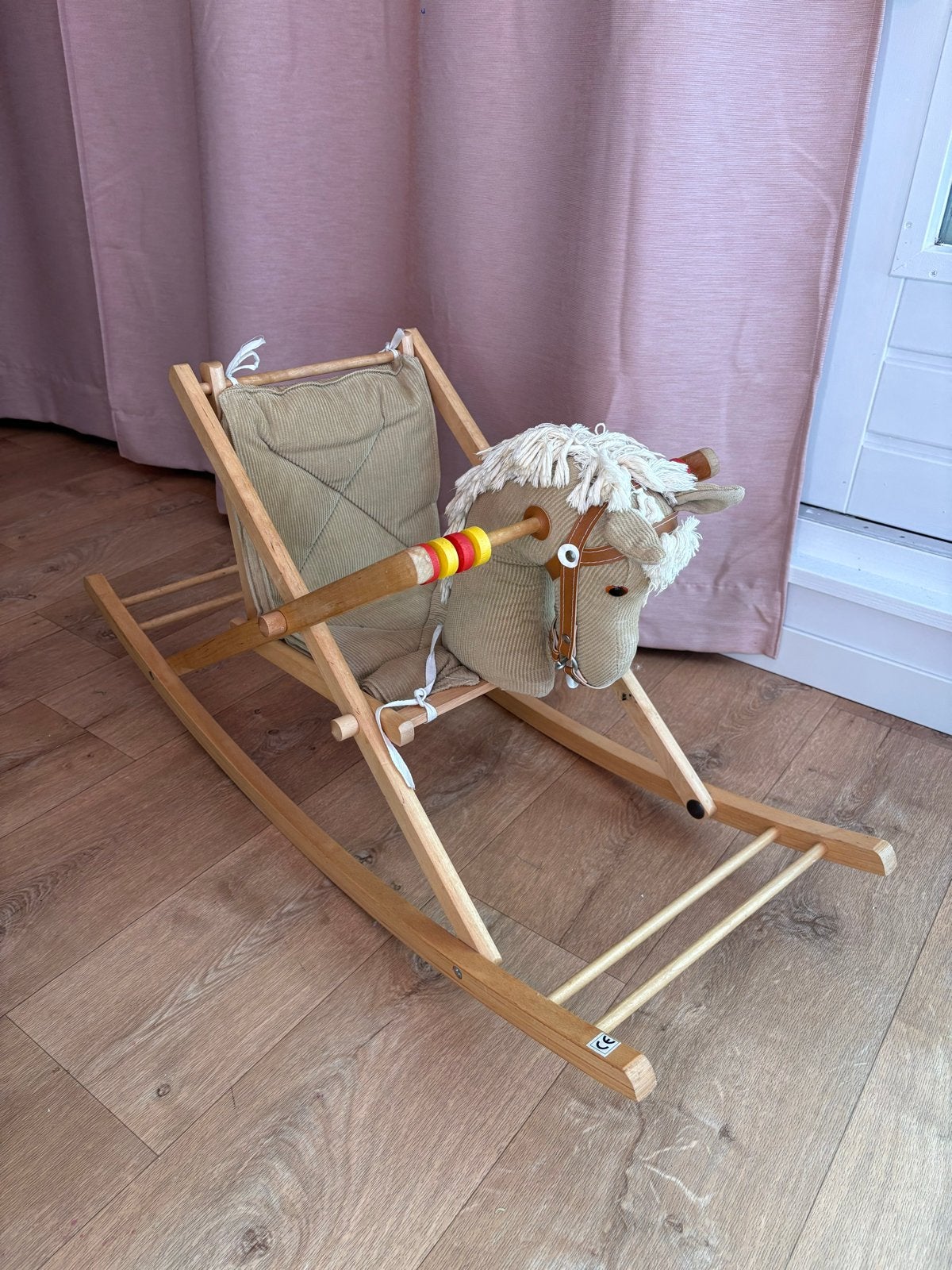 Houten schommelpaard, Ophalen, Gebruikt, Jongen of Meisje
