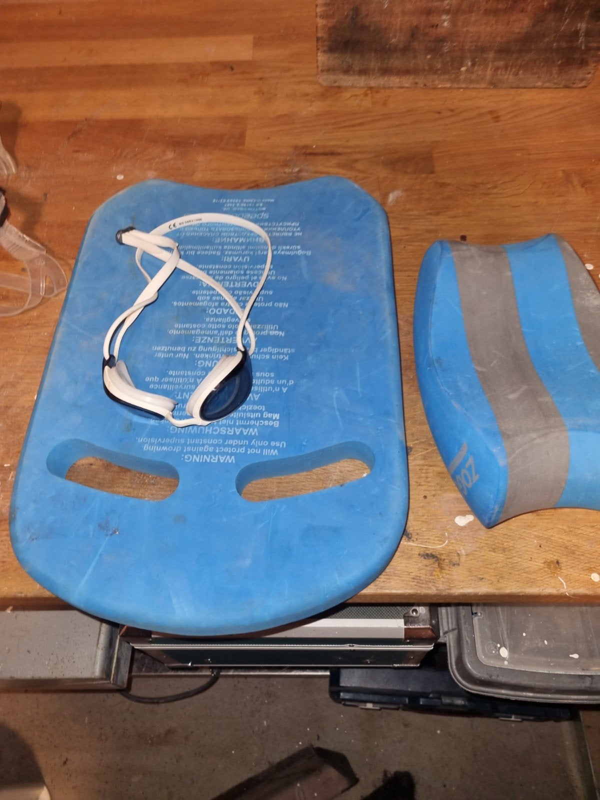 Speedo snorkelset, zwemplank en pull buoy, Ophalen of Verzenden, Gebruikt, Snorkelset
