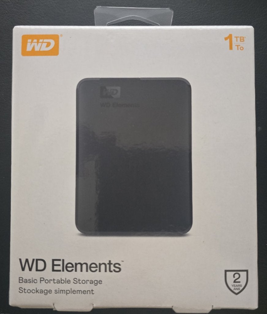 WD Elements Portable Storage 1 TB, Computers en Software, HDD, Nieuw, 1TB, Laptop