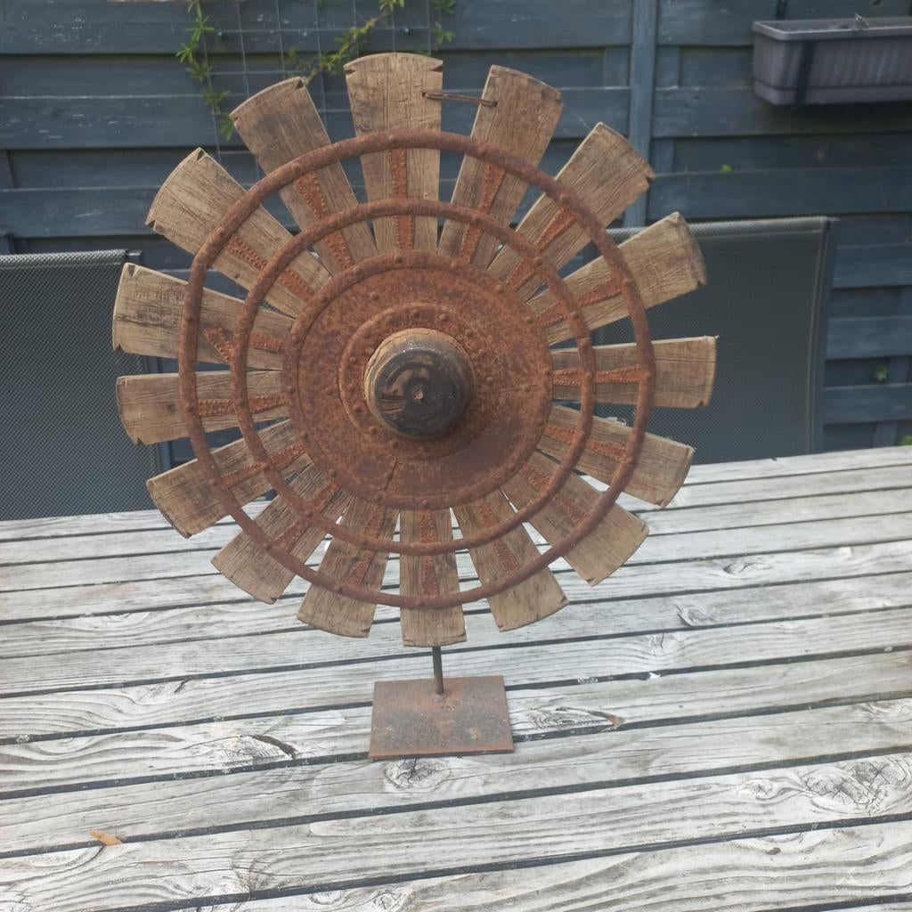 Houten spinnewiel, Ophalen of Verzenden