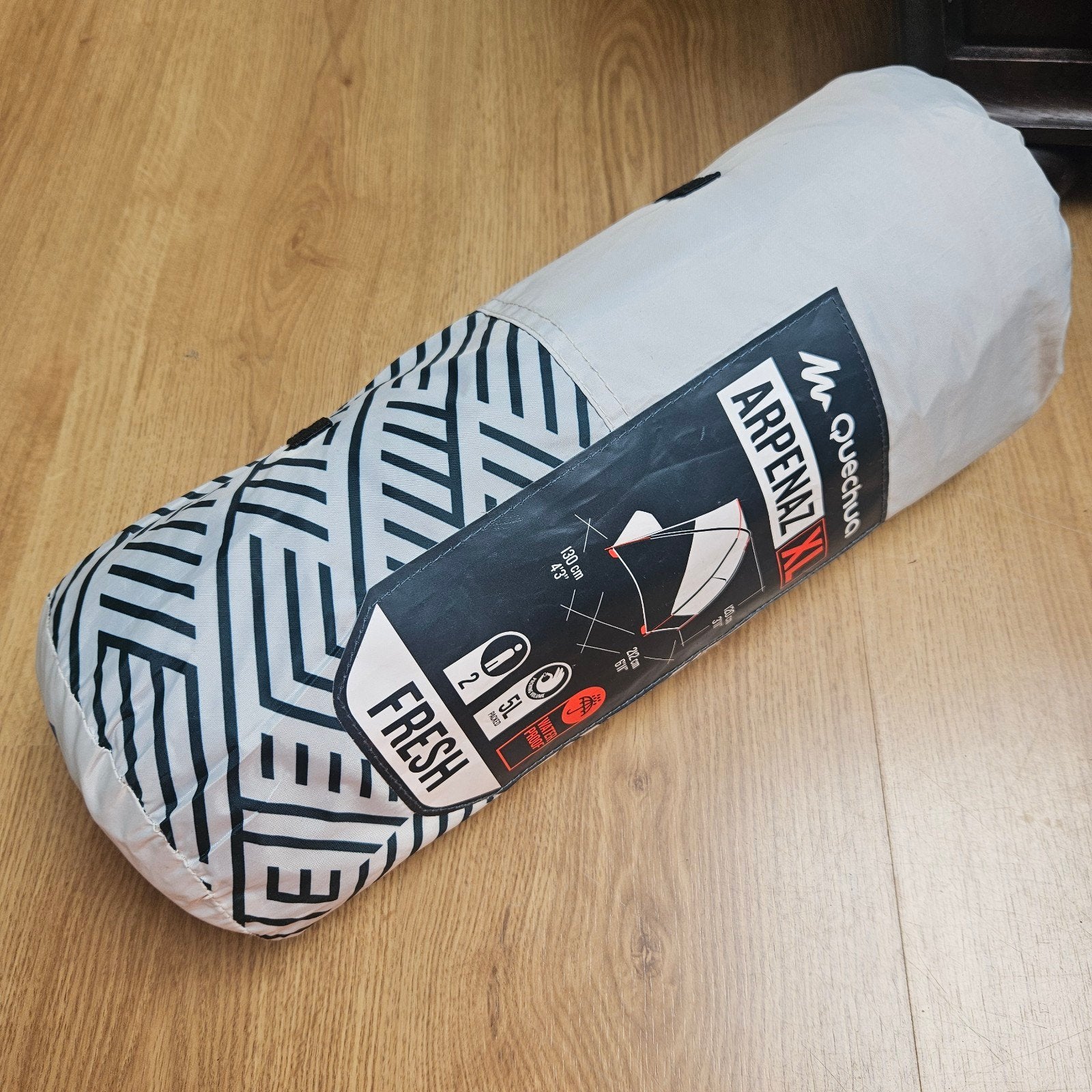 Quechua Arpenaz XL Fresh 2 persoons schuil/vistent, Ophalen of Verzenden, Zo goed als nieuw