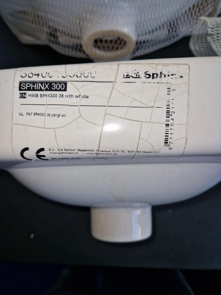 Sphinx fonteintje,  wit, Doe-het-zelf en Verbouw, Sanitair, Ophalen, Nieuw, Wastafel