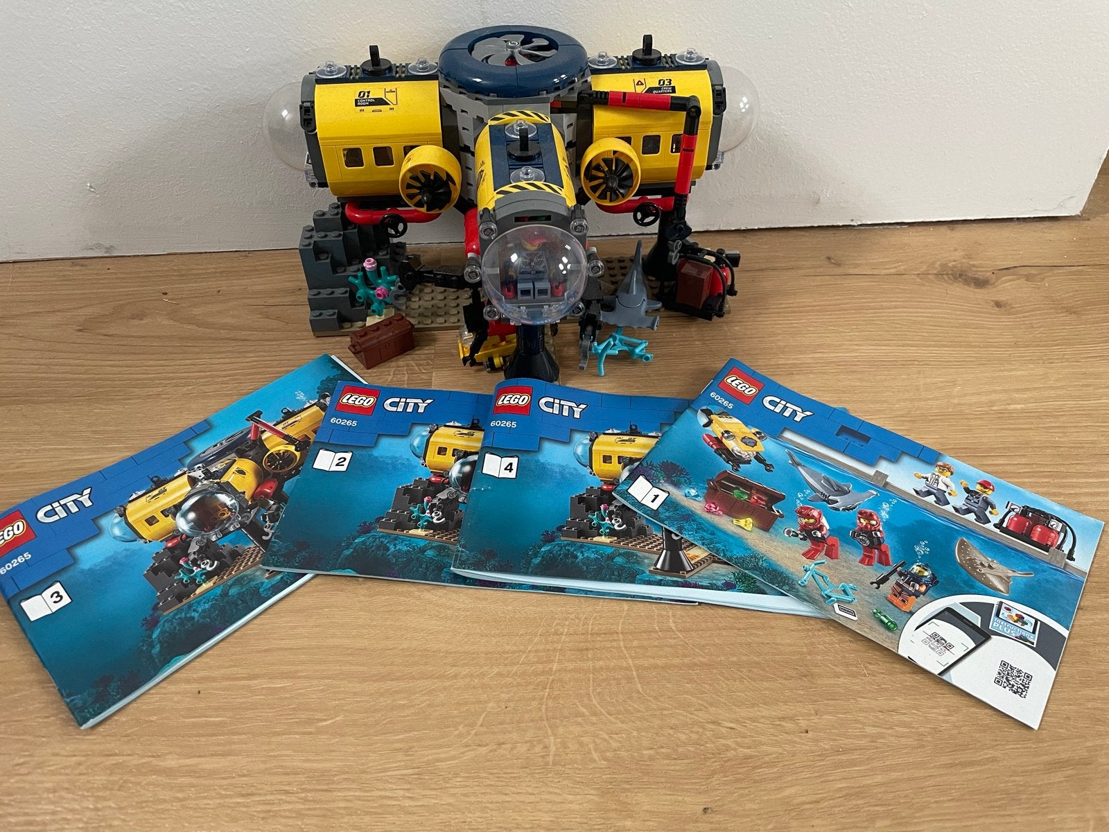 Lego City 60265 Oceaan Onderzoeksbasis met instructies, City, Lego, Ophalen of Verzenden, Zo goed als nieuw