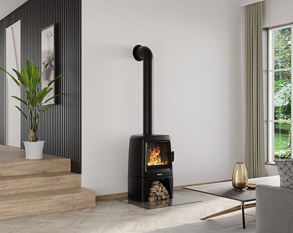 Houtkachel | Nordflam Carini (8 KW), Huis en Inrichting, Kachels, Niet ingevuld, Niet ingevuld, Ophalen of Verzenden, Vrijstaand