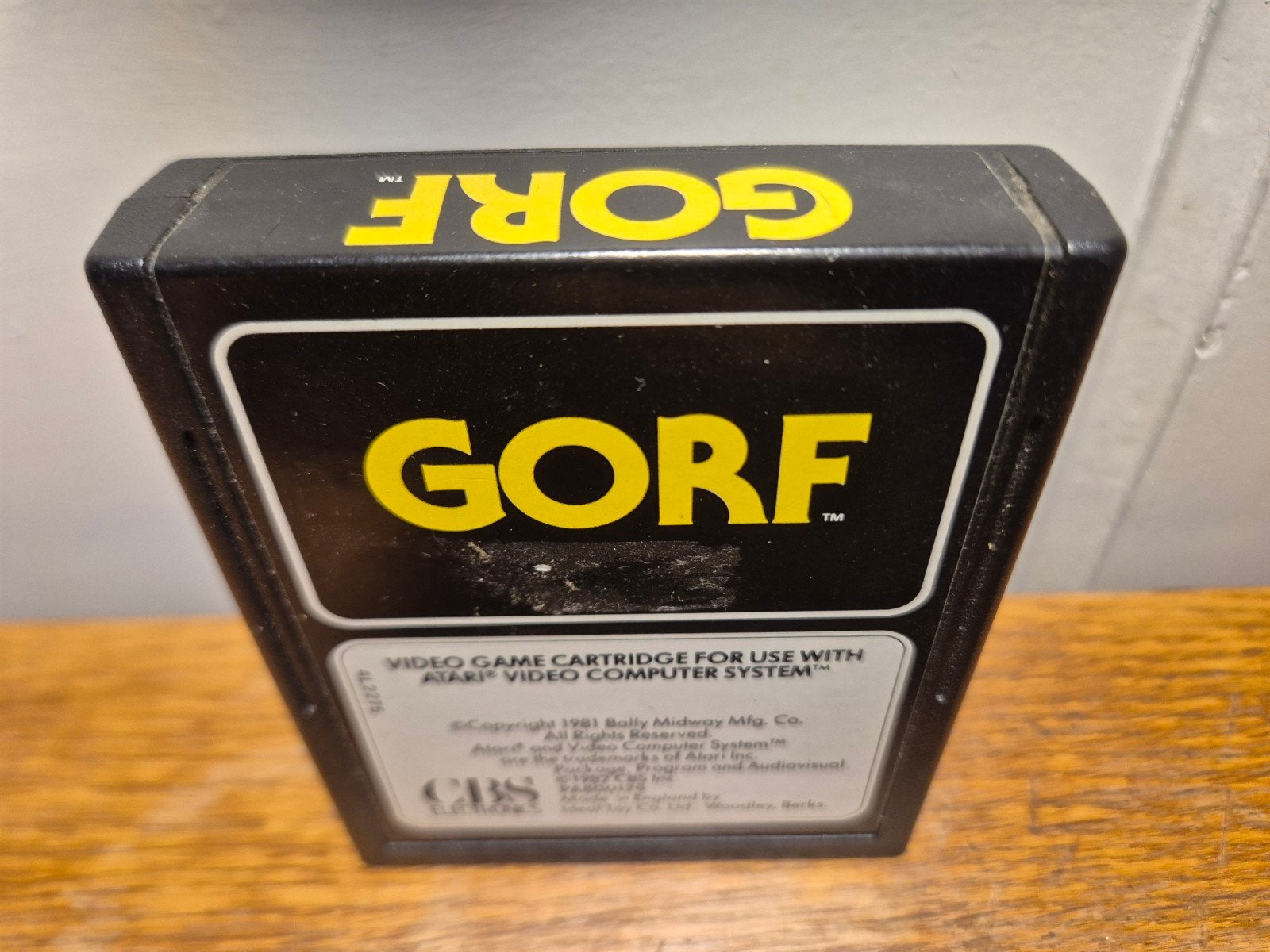 Gorf Atari 2600, Avontuur en Actie, 1 speler, Ophalen of Verzenden, Zo goed als nieuw