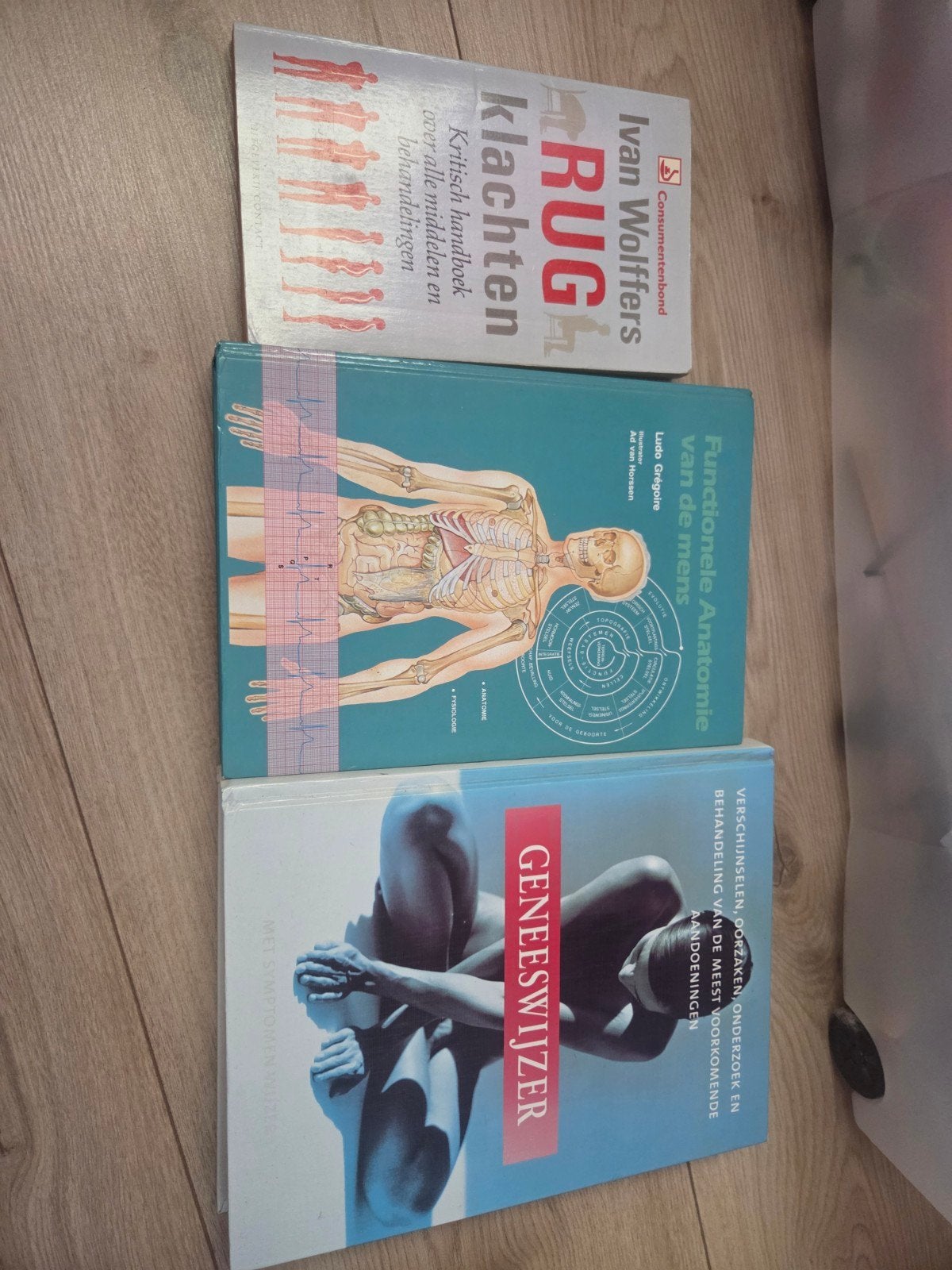 3 boeken over gezondheid en anatomie, Boeken, Ophalen of Verzenden, Gelezen, Gezondheid en Conditie, Ivan Wolffers, Ludo Grégoire, Ad van Horssen