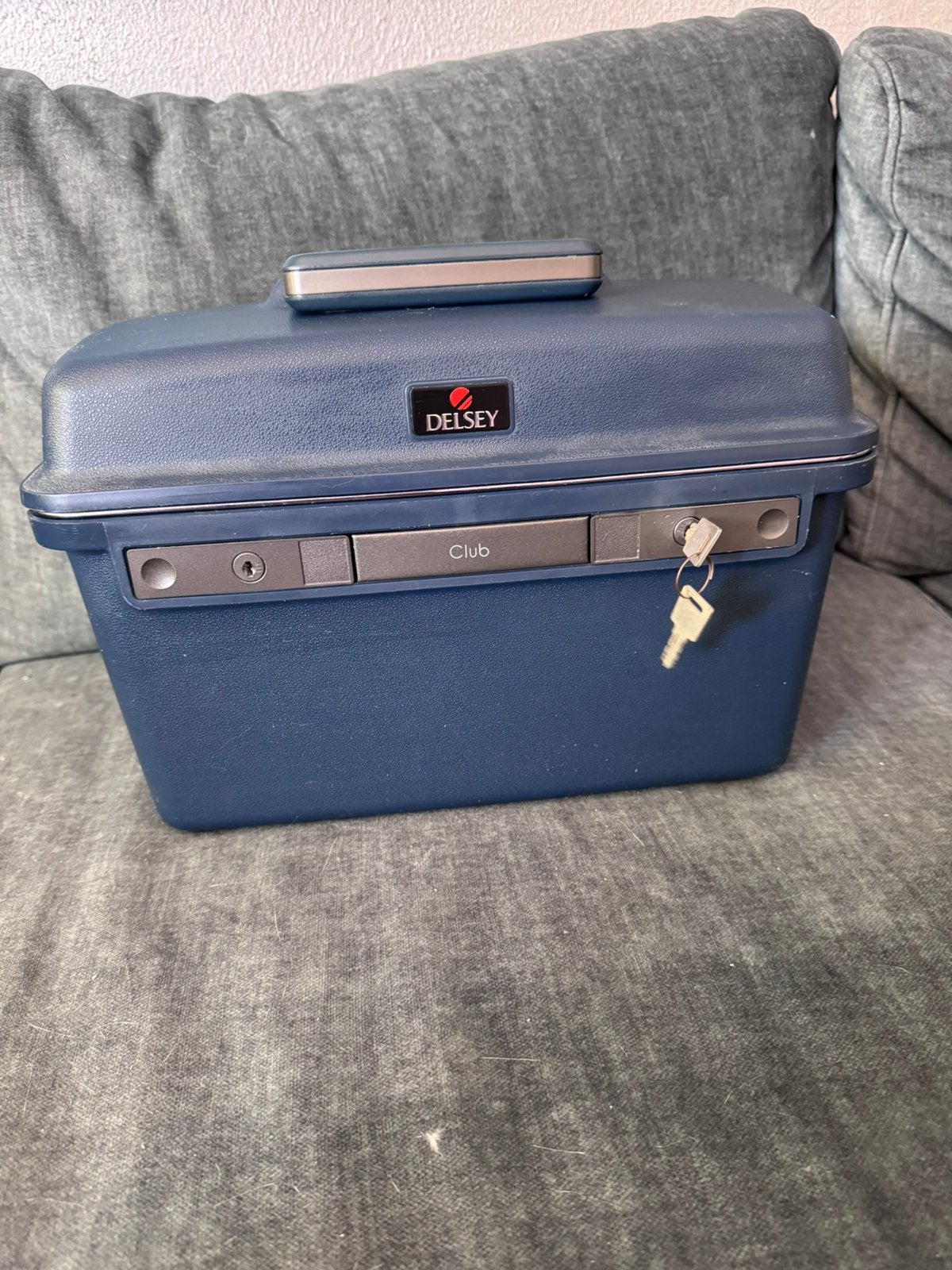 Delsey Club Beauty Case, Ophalen of Verzenden, Zo goed als nieuw, Blauw