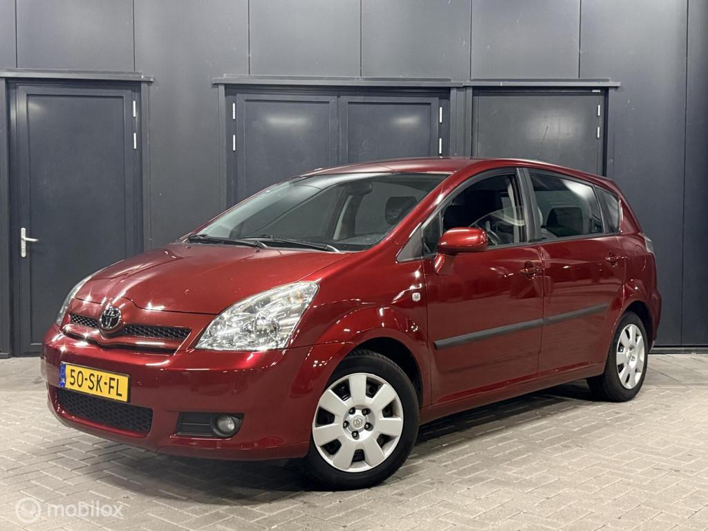 Toyota Corolla Verso 1.8 VVT-i Sol 7p. Eerste eigenaar Nap!, 4 cilinders, 129 pk, 7 stoelen, Origineel Nederlands