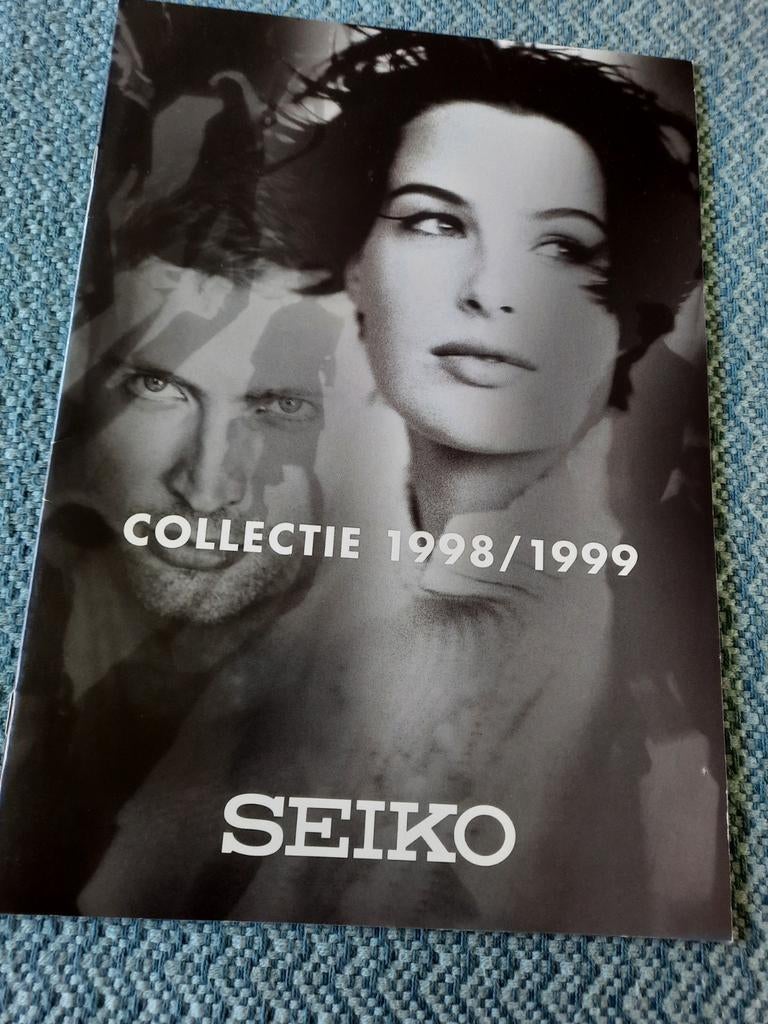 Seiko Collectie 1998/1999 Catalogus - Nieuwstaat, Ophalen of Verzenden, Nieuw, Seiko