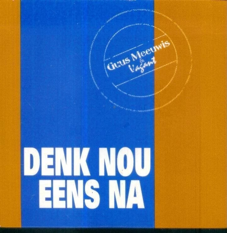 cd-single van Guus meeuwis & Vagant - Denk nou, Verzenden, Zo goed als nieuw, Nederlandstalig