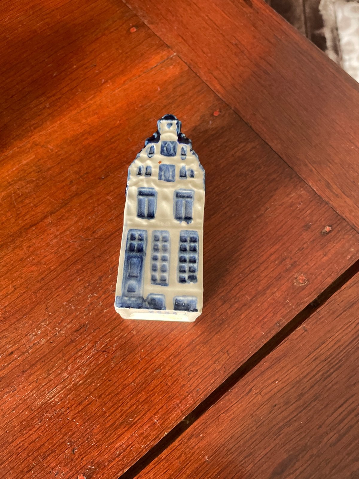 Rynbende Delfts Blauw Jenever Huisje - Nummer 10, Antiek en Kunst, Ophalen of Verzenden