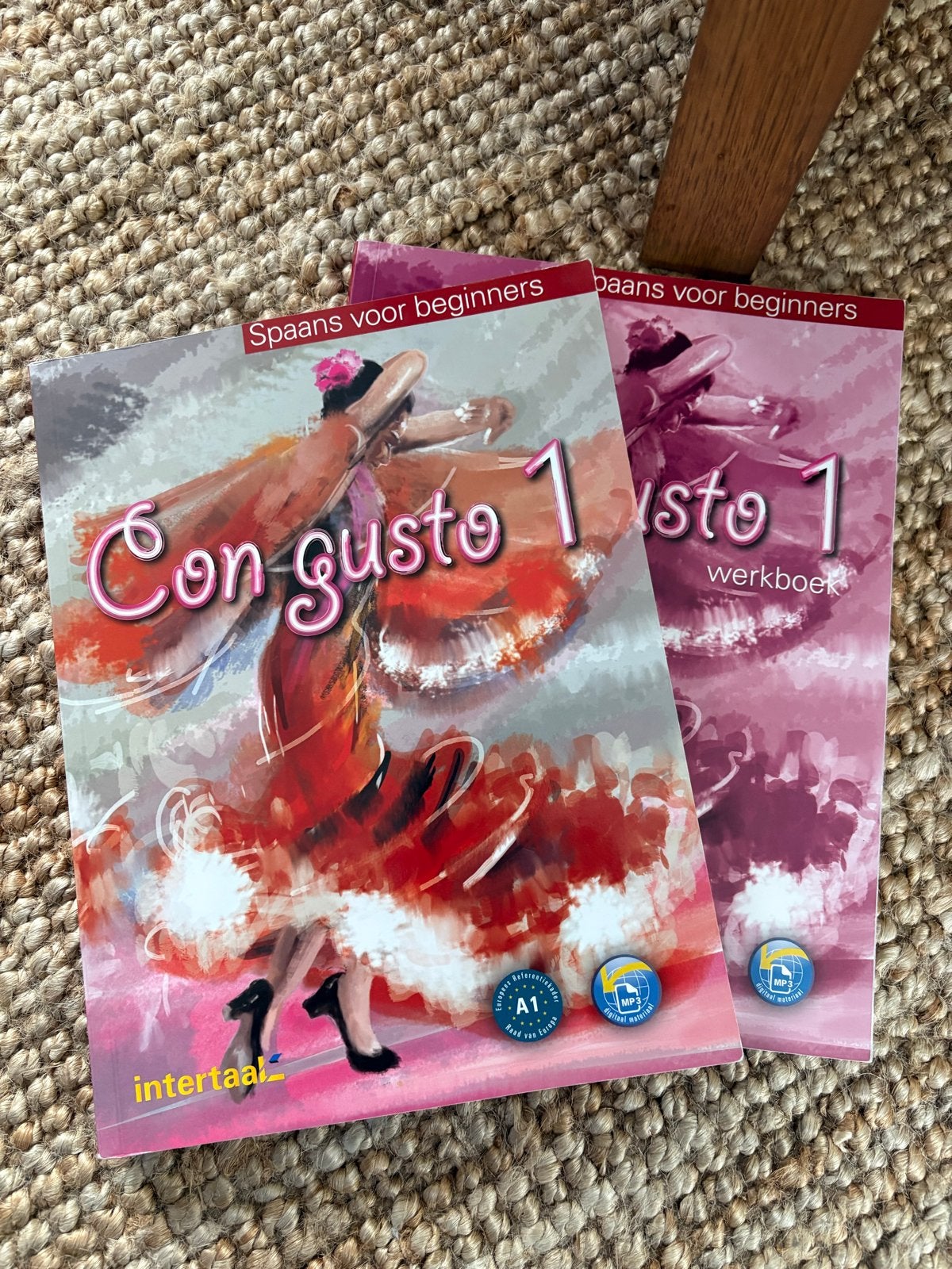 Con Gusto 1 - Spaans voor beginners (boek en werkboek), Ophalen of Verzenden, Zo goed als nieuw, Non-fictie
