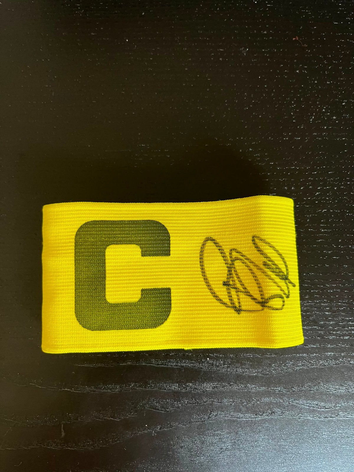 Gesigneerde aanvoerdersband van Daley Blind, Verzamelen, Sportartikelen en Voetbal, Ophalen of Verzenden, Nieuw, Ajax, Overige typen