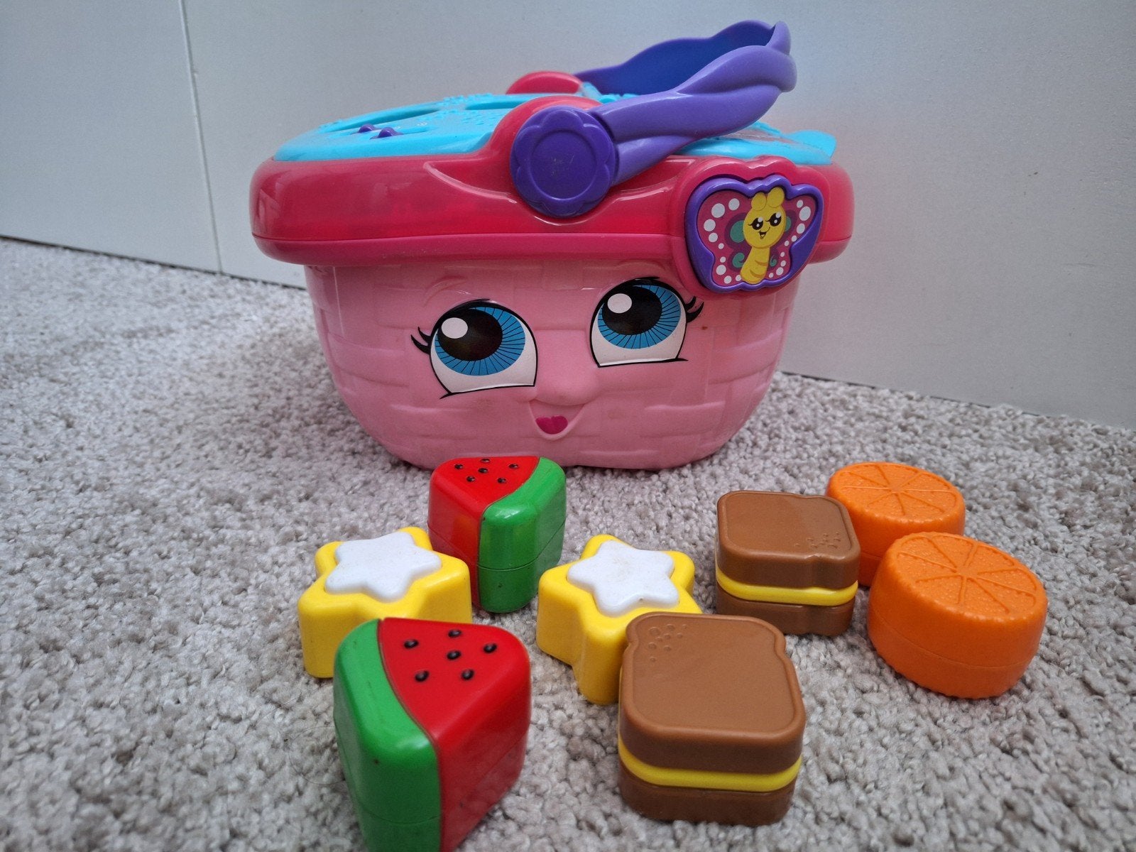 VTech Vrolijk Vormen Picknickmand met geluid, Kinderen en Baby's, Ophalen, Zo goed als nieuw, Overige typen, Met geluid